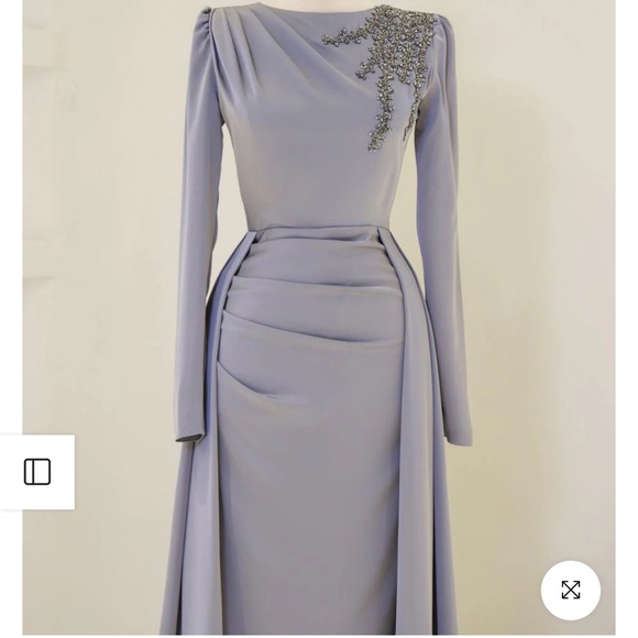 BRAND NEW MODEST GREY DRESS!! - Picture 2 of 9